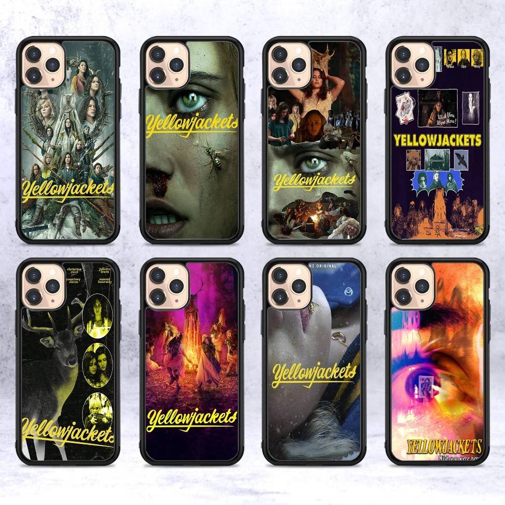 TV Horror Yellowjackets For IPhone 17 16 Pro Max Air 15 14 13 12 Mini Plus 11 Hard PC+TPU Phone Back Cover