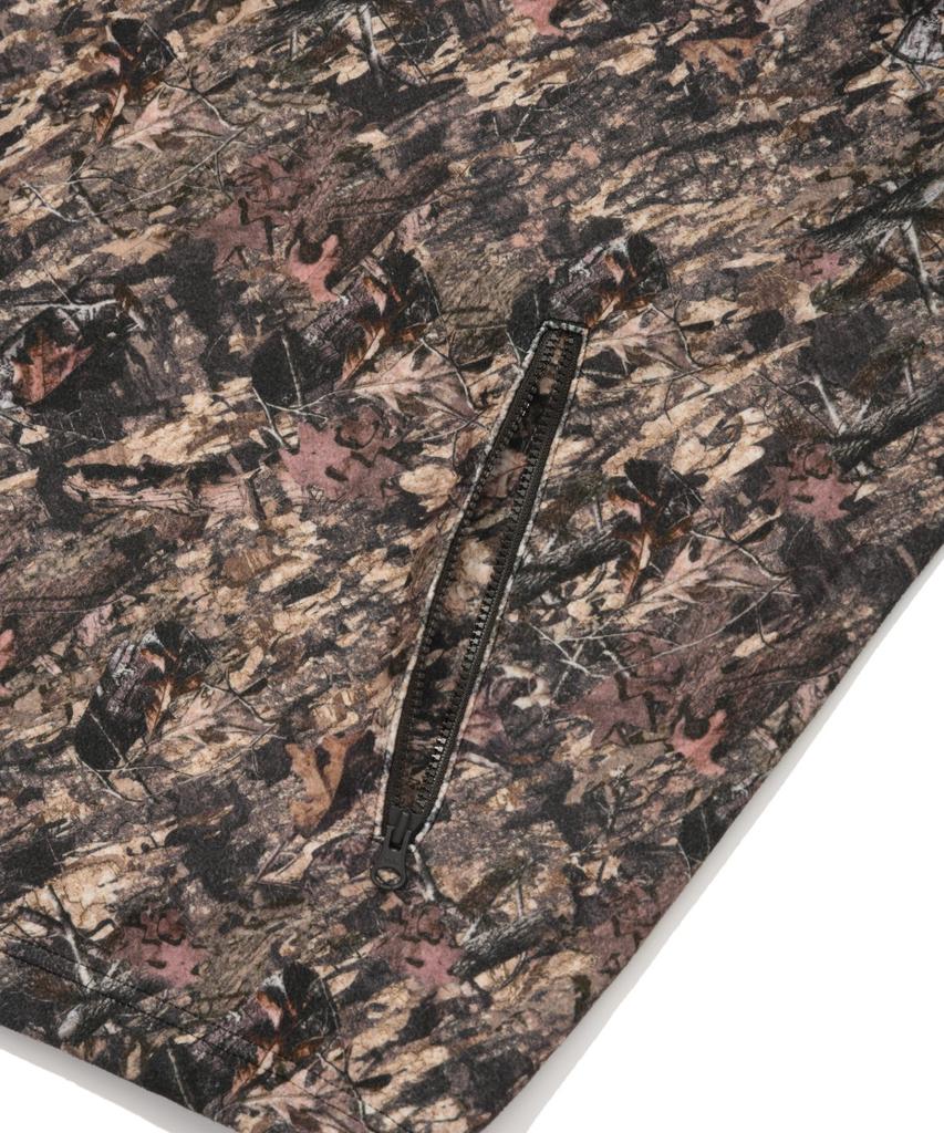 Covernat C Logo Fleece Oversized Hoodie Anorak Camo