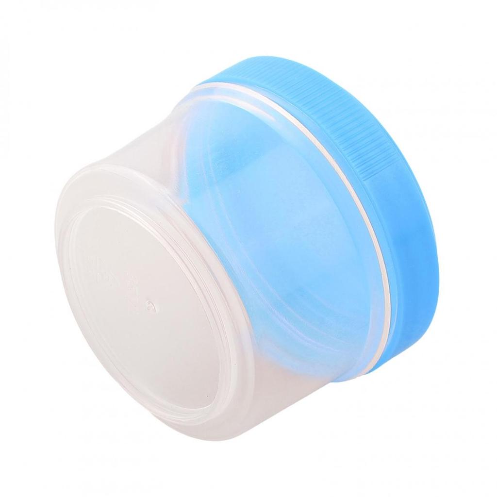 Set of 6 Small Sauce Containers with Lids for Condiments and Dressings