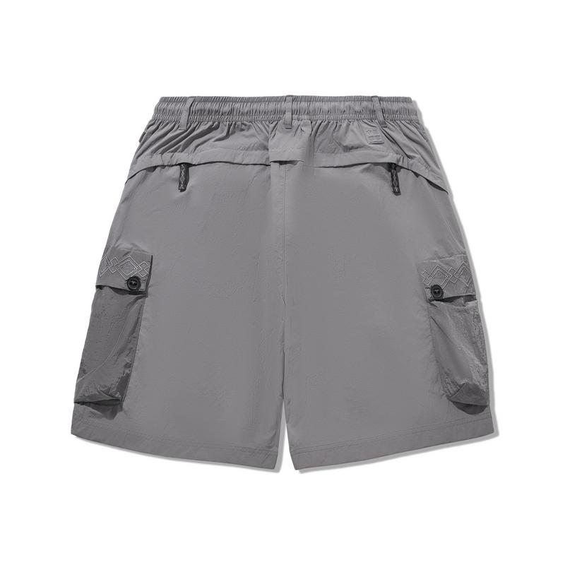 Li Ning All Things Have Spirit Series Sports Shorts Unisex shorts Sober-Gray AKSW187-2