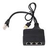 Network Splitter 1 To 3 1000Mbps with USB Cable RJ45 Ethernet Splitter Adapter for TV Router