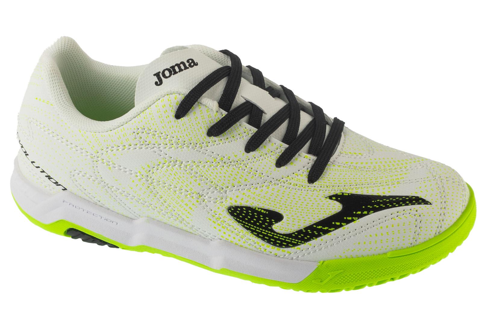 Joma Evolution Jr 25 EVJW IN, para Niño blanco Zapatillas de fútbol sala 36 blanco