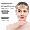 Multi Functional Head Massager Voice Prompt Low Frequency Pulse Insomnia Improvement Machine(Voice Heating Red )