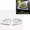 Silver Steering Wheel Button Repair Sticker Cover For Mercedes W205 GLC C Class