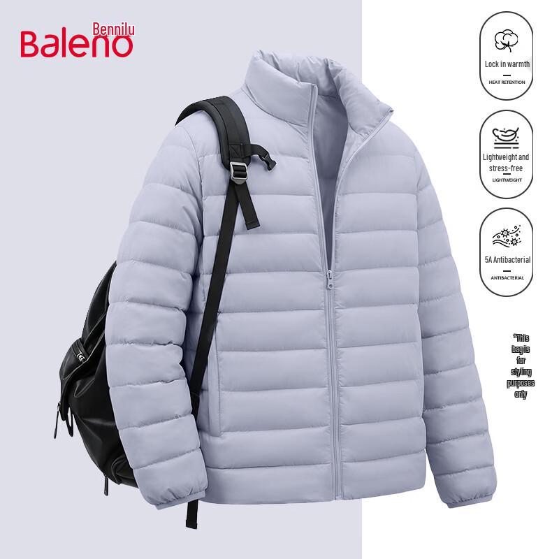 Baleno Men's Stand Collar Casual Insulated Winter Jacket