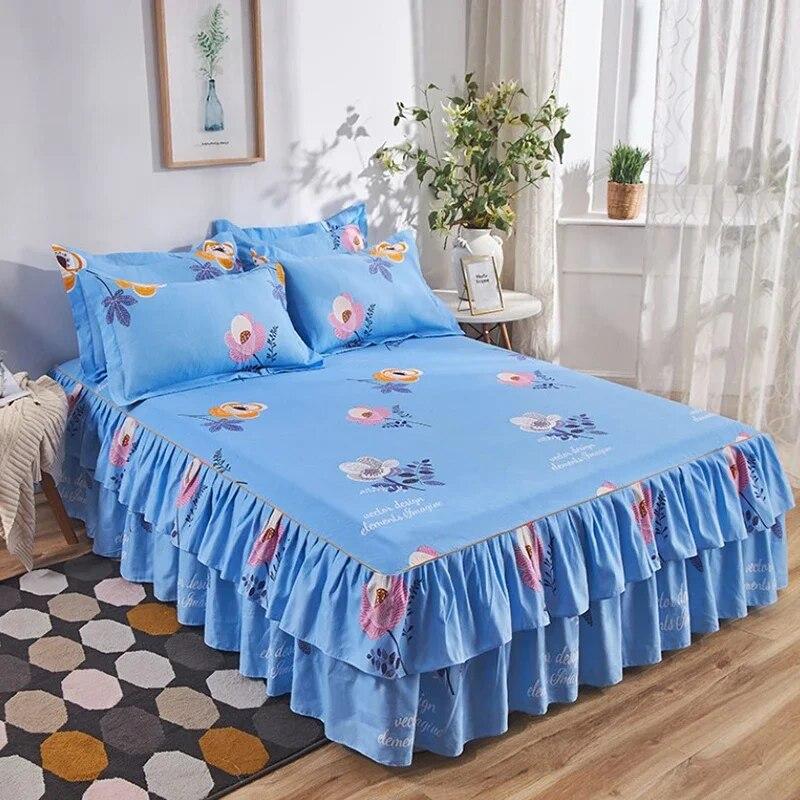 Юбка-кровать с цветочным принтом принцессы — фото 9