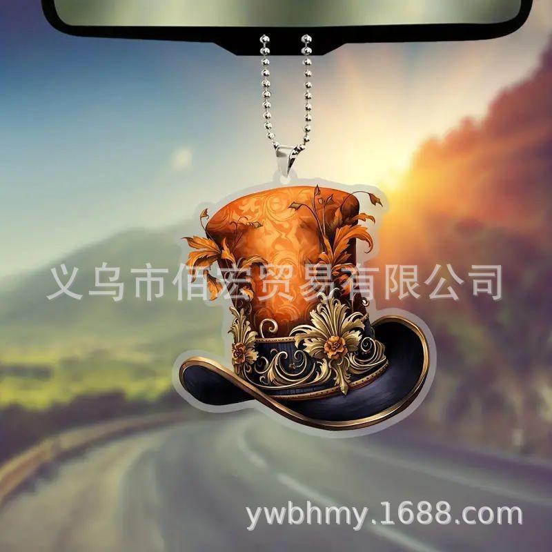Fun Frighteningly Halloween Witch Hanging Charm For Creative Vehicle Accessories