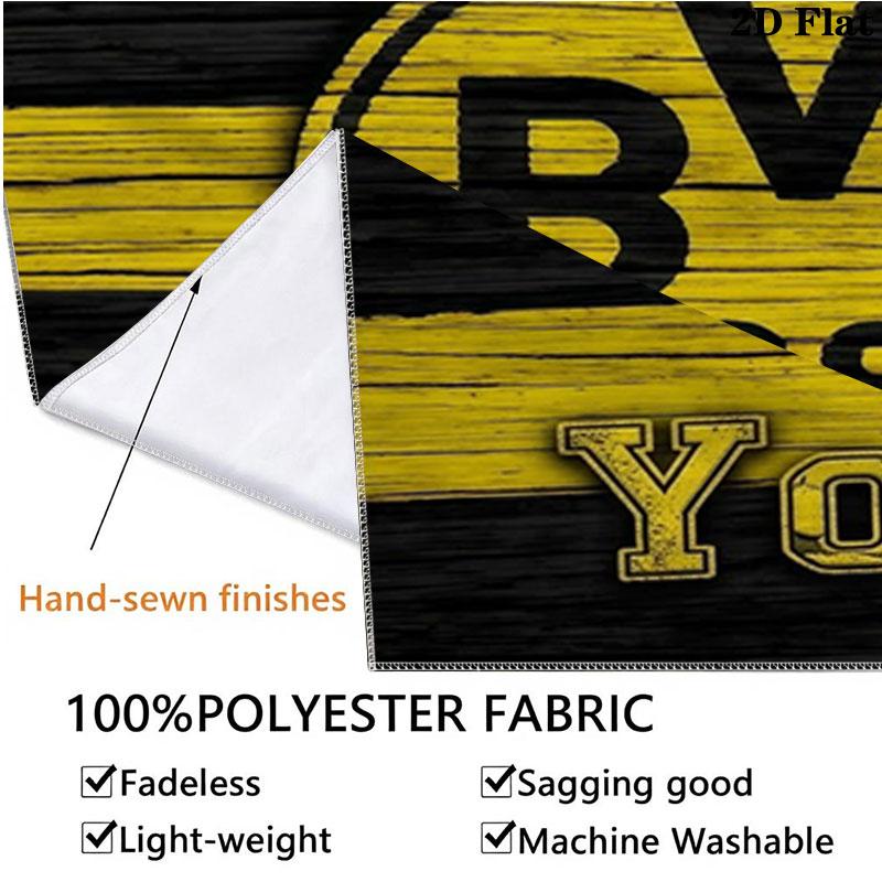 Borussia Custom Name Wall Tapestry Aesthetic Wall Hanging Printed Fabric Blanket Decorative Tapestries for Bedroom Living Room Home Decor