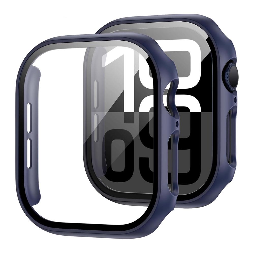 

Чехол для Apple Watch Case 11 10 46мм 42мм Аксессуары Защитная пленка HD Закаленное стекло PC Бампер iWatch Series 11 Защитный 46mm Series 10 11