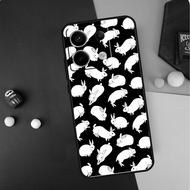 

Bunny Rabbits Case For Xiaomi Redmi Note 14 13 12 11 10 9 15 Pro Plus Redmi 15 14C 13C 10C 12C 15C Funda Redmi 12C