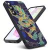 Fashion Animal Red Dragon Luxury Black Phone Case For Samsung Galaxy S23 S24 S25 Ultra S22 Plus S21