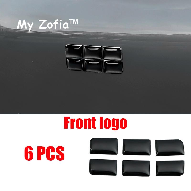 For Geely EX5 Galaxy E5 2024 2025 2026 Car Steering wheel button transparent protection sticker Car Logo sticker Accessories