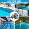 3 Pcs 11239 Hose Adapter Compatible with IN-TEX Part Pool Vacuum Hose Adapter Pool Skimmer Hose Adapter