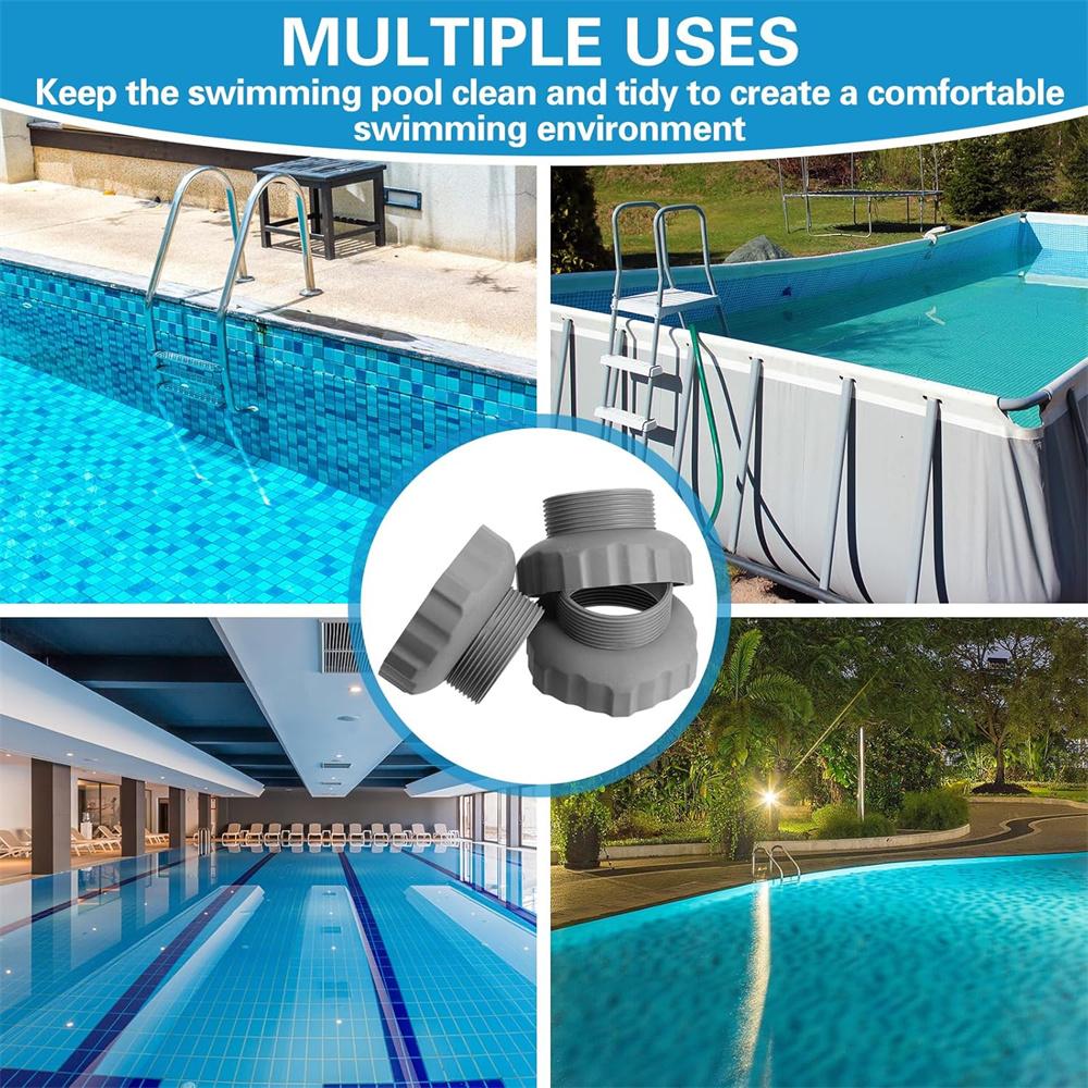 3 Pcs 11239 Hose Adapter Compatible with IN-TEX Part Pool Vacuum Hose Adapter Pool Skimmer Hose Adapter