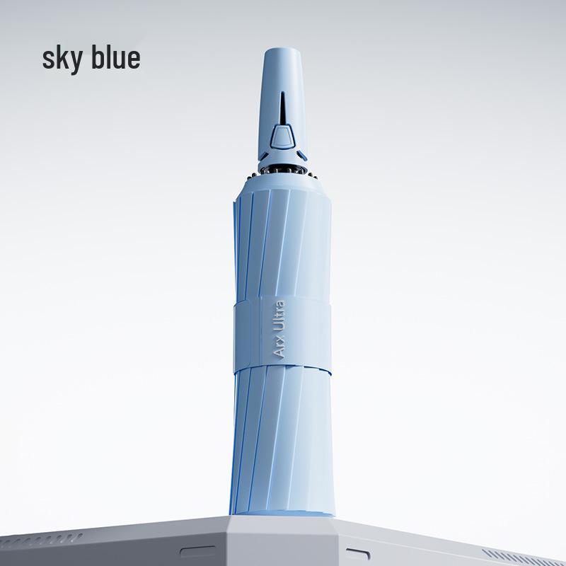 "Large Fully Automatic Folding Umbrella for Sun and Rain, High-Grade Men's Dual-Use Parasol"