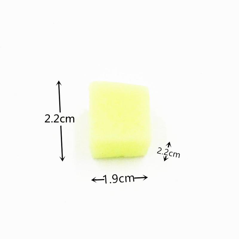 10Pc Simulation Fruit Block PVC Fake Strawberry Hami Melon Granules Artificial Food Model Crafts Photo Props DIY Cake Decoration