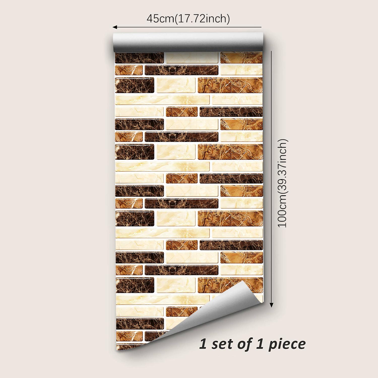 

Обои самоклеящиеся с мраморным рисунком, съемная водонепроницаемая контактная бумага для обновления мебели 45cm*100cm