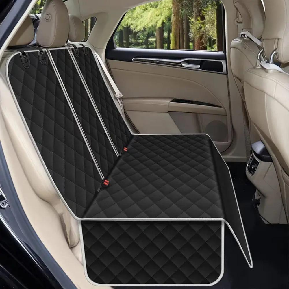 Thickened Pets Bench Backseat Cover Waterproof Rear Seat Protector Premium Dog Car Seat Cover  SUV