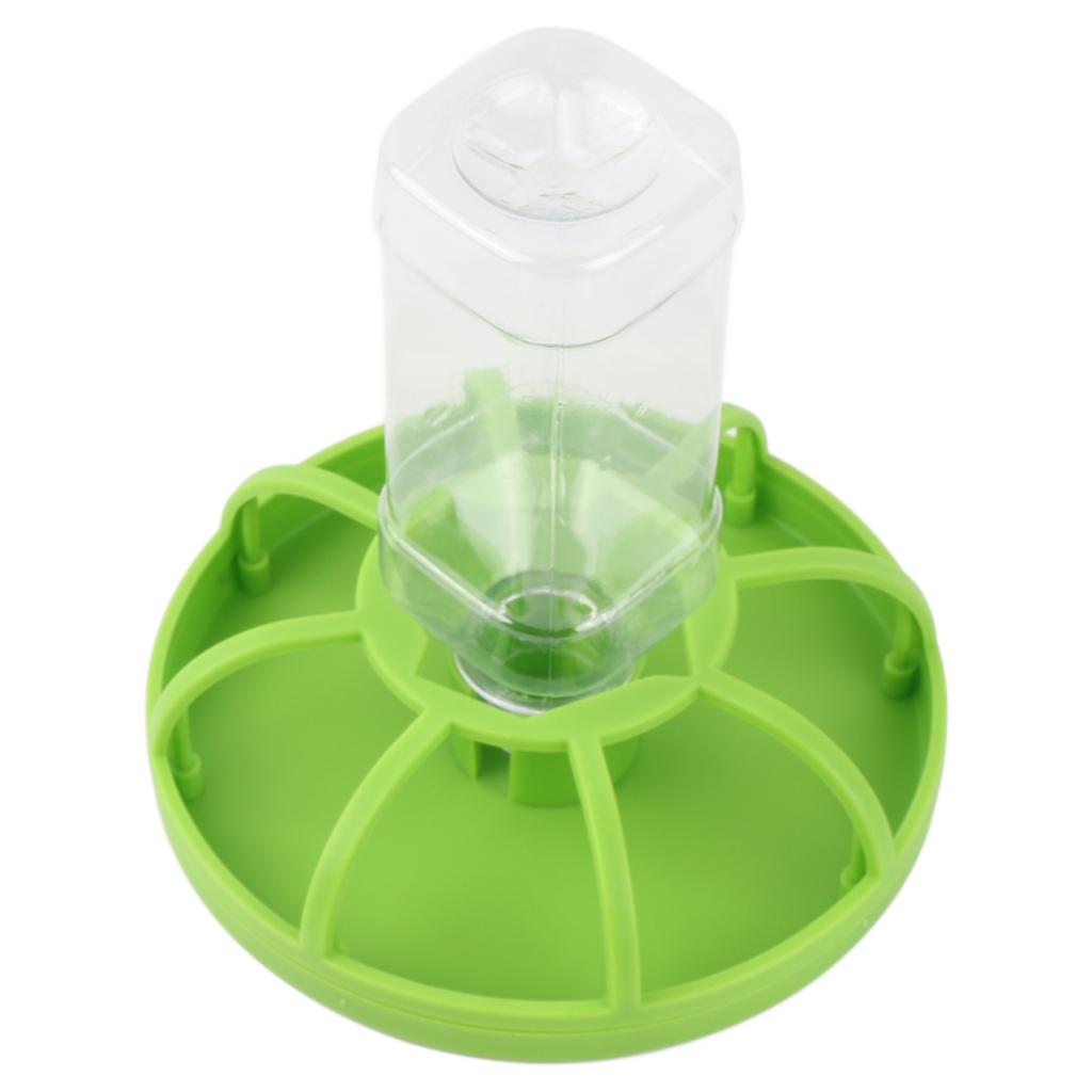 Reptile Water Bottle Automatic Feeder Waterer Dispenser with Water Bottle for Tortoise
