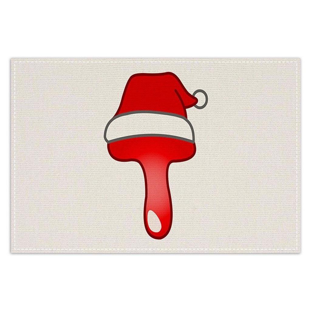 Christmas Letter Placemats, Festive Table Decorations, Tablecloths, Tea Flags, Festive Party Restaurant Tablecloths.