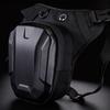 Upgrades Hard Shell Motorcycle Leg Pack Waist Bag with Adjustable Strait for Riding Comfort & Waterproof Protection