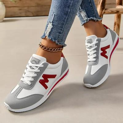 Damen Designer Sneakers Runder Kopf Tiefer Mund Leichte Sneakers Vielseitige atmungsaktive Cross Lace Casual Sneakers