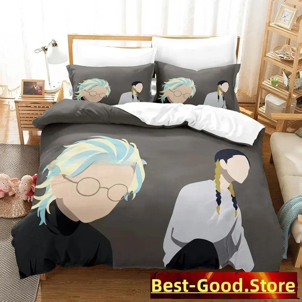 New 3D Anime Tokyo Revengers Bedding Set Printed Bed Set With Pillowcase Bed Duvet Cover Soft Queen King Size Bedclothes Home