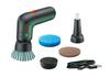 Bosch DIY Cordless Cleaning Brush Main Hard Detail Pad Hard Polishing Soft Polishing and Micro USB Perfect for Cleaning Wet Areas 3.6V (Includes