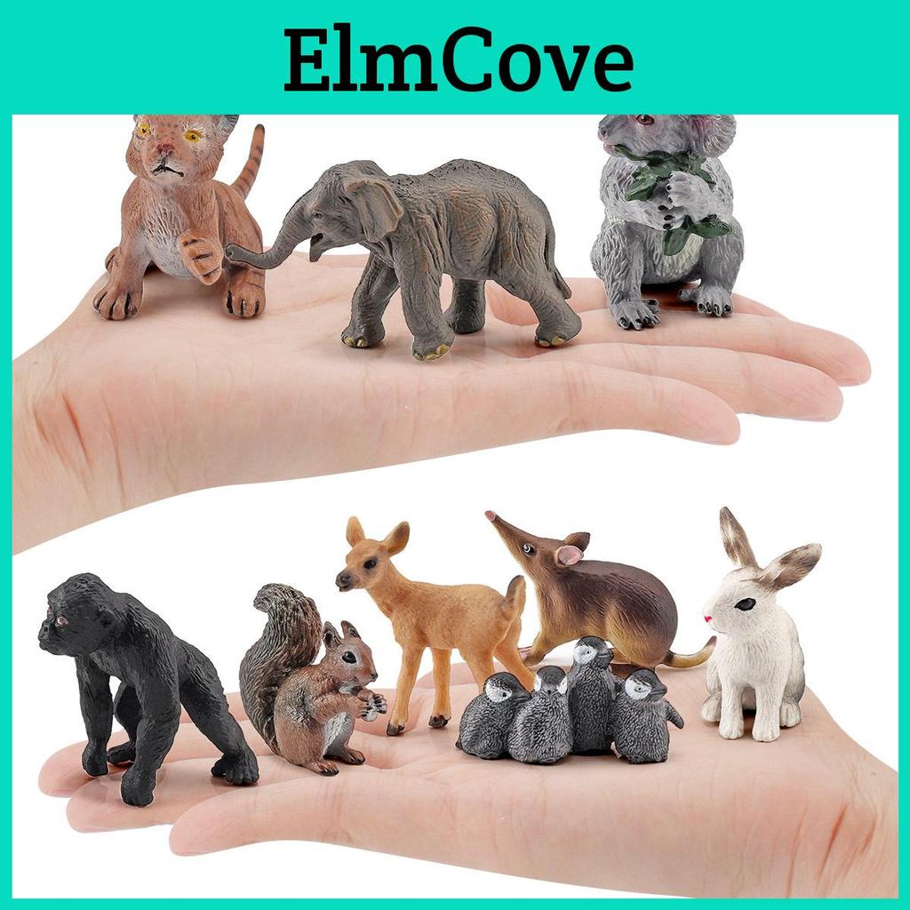 Squirrel Realistic Pvc Animal Figures Collection For Kids Learning And Nature Emulation Play