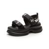 Internet celebrity super fire women's sandals 2025 summer new Velcro wear casual sports small thick sole women's sandals