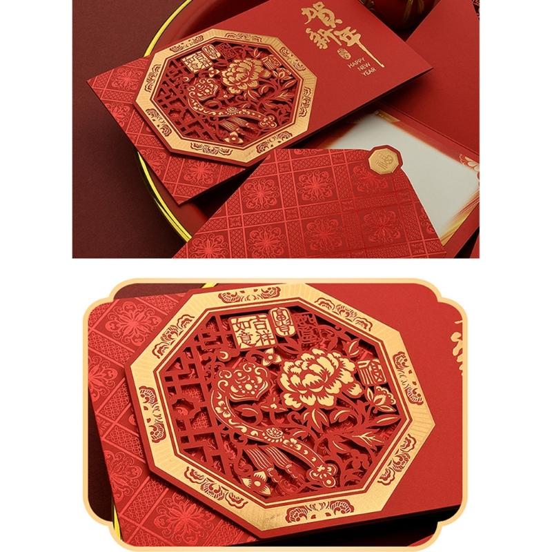 Simple Yet Elegant Horse Year Celebration Card Blending Modern Simplicities And Cultural Heritages For Spring Festival