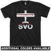 Fly Moscow Svo Airport Tshirt Sheremetyevo Plane Jet Rus 2019 Fashion Unisex Tee