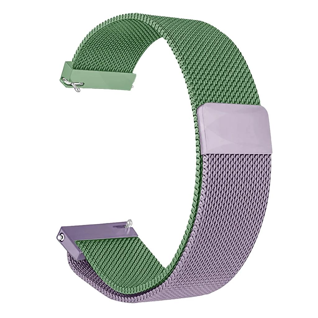 20/22mm Magnetic Milanese Strap for Samsung Galaxy Watch 7 6 5 4 40 44mm Gear S3 Stainless Steel Band for Huawei 4 GT3 Bracelet