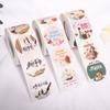 500 Counts Teacher's Day Stickers 1.5Inch Gift Wrap Stickers Self-adhesive Sealing Sticker for Thank You Letter Envelope