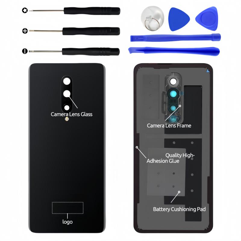 Tampa da Bateria Para OnePlus 7 Pro GM1911 GM1913 GM1917 GM1910 GM1915 Tampa Traseira Carcaça Traseira Substituição