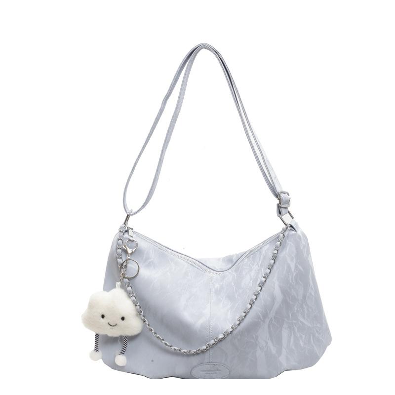 

Сумка Женская Новая Сумка на Плечо Большая Вместимость Сумка Мессенджер Сумка для Поездок no pendant синий