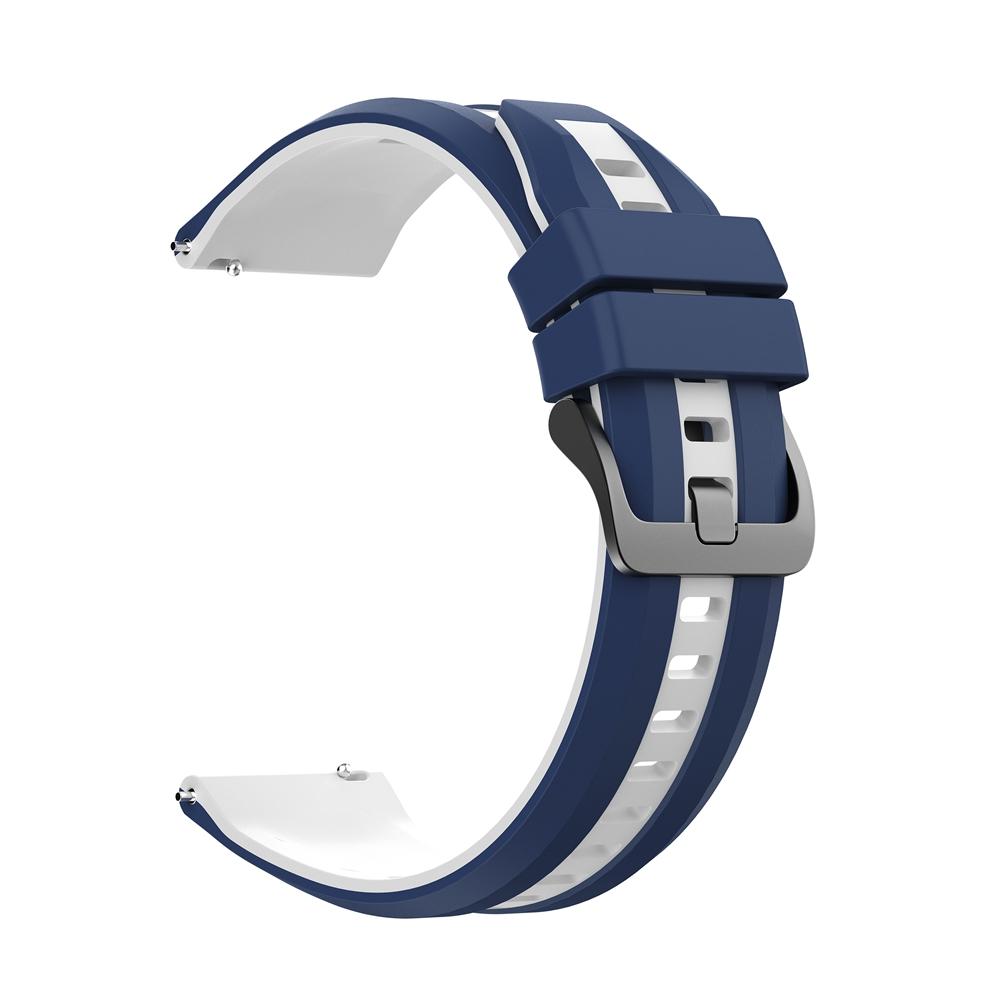 22mm Two-tone Silicone Watch Starp For Huawei Watch GT 6 Pro 6 5Pro 5 46mm/Ultimate 2/5 46mm 4 3Pro Replacement Watch Band