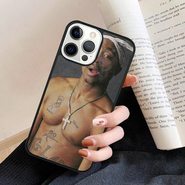 

Rap Singer 2Pac Tupac Amaru Shakur phone Case Cover For iPhone 17 Air 16 15 14 Plus for apple 16 11 12 13 Pro Max iPhone 13