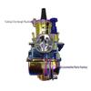 Colored Plating PWK21-34mm Motorcycle and ATV Racing Carburetor