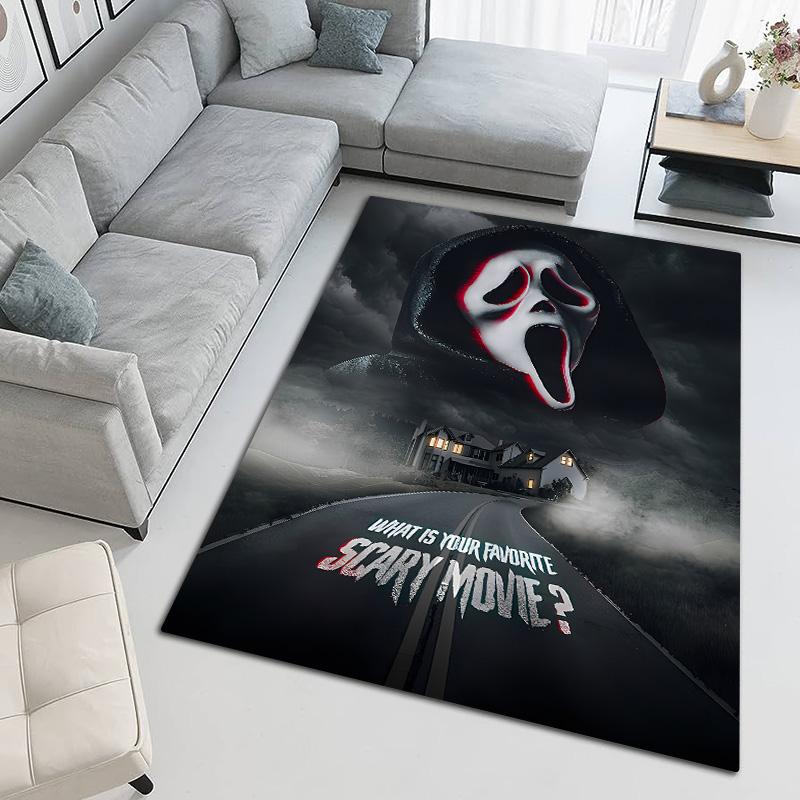 Scream Horror Movie Poster Carpet Home Decor Printing Fashion Art Dormitory Decoration