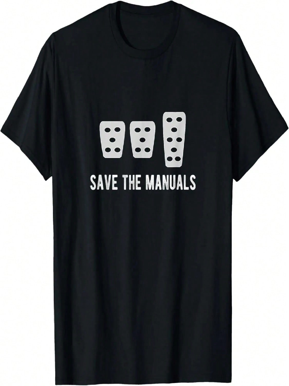 Save The Manuals Stick Shift Car Lover T-Shirt S разноцветный