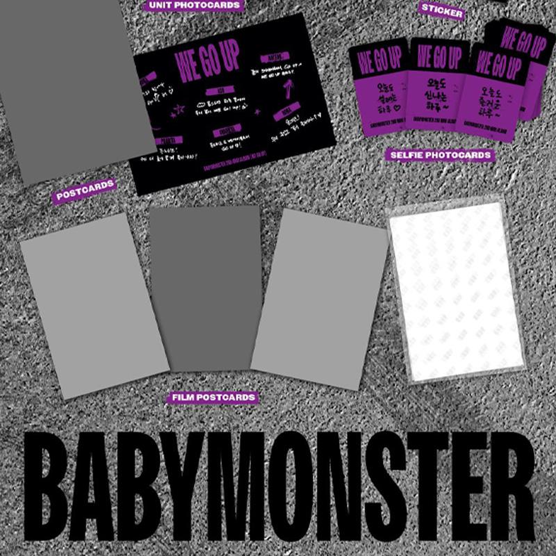 [PŘEDOBJEDNÁVKA] BABYMONSTER – 2. mini album [WE GO UP] (Pohlednice Ver.)