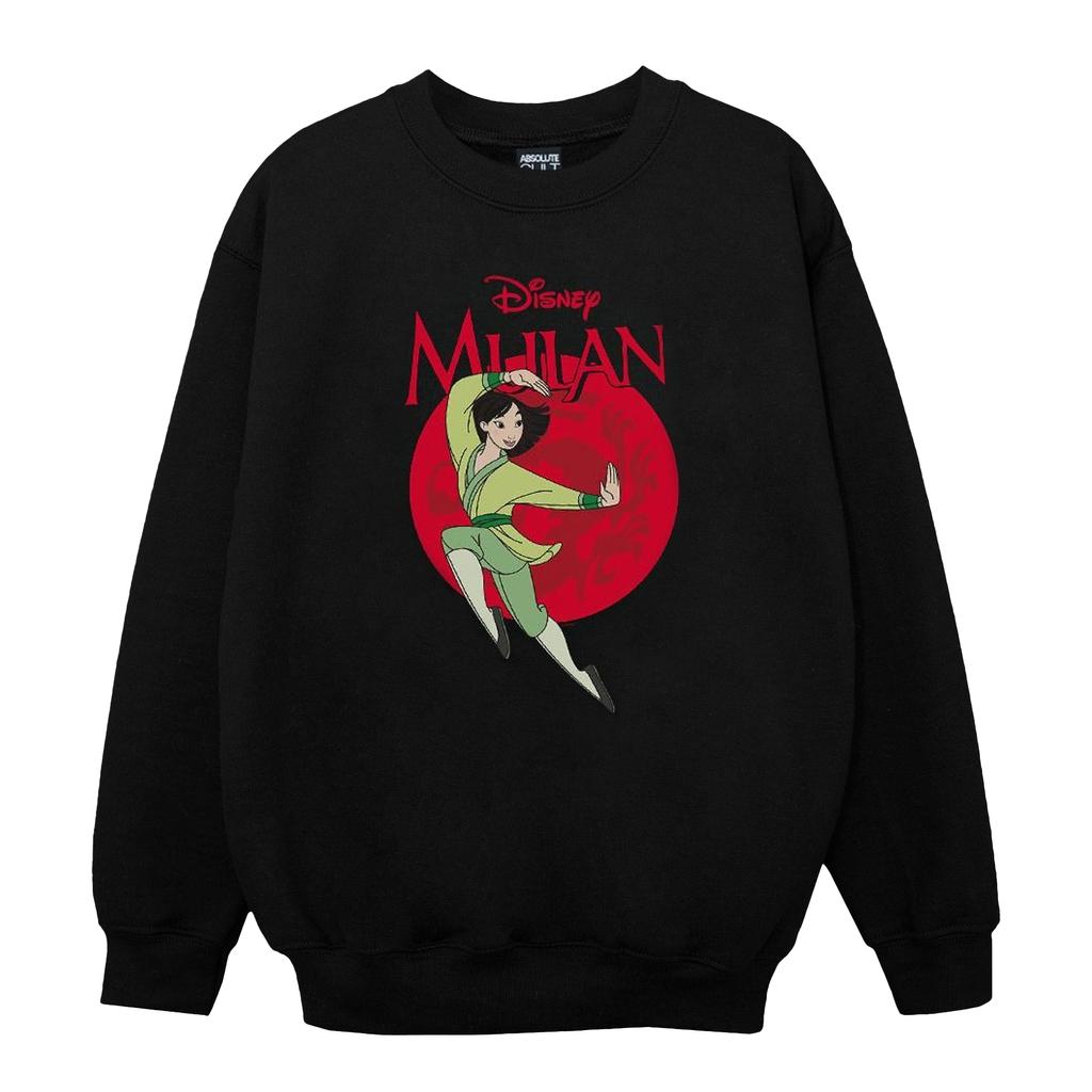 Disney Girls Mulan Dragon Circle Sweatshirt