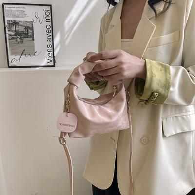 Dumpling Bag, Cream Puff, Fashionable Versatile Women's Bag, Niche Shoulder Messenger Bag, Handbag.