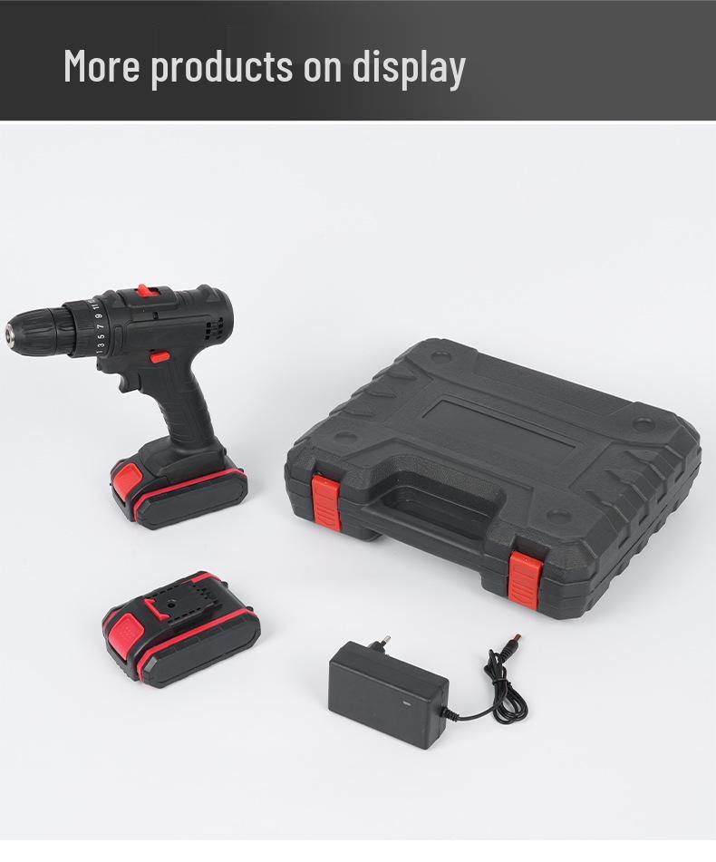 Multi-Function Cordless Impact Drill & Electric Screwdriver Set