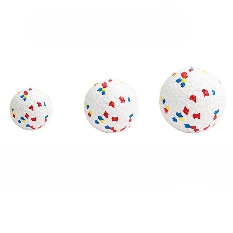 Pet Toy Balls, Rugby Explosive Balls, High Elasticity, Resistant To Biting and Not Breaking, Medium and Large-sized Dog Toy Balls