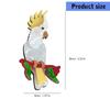 Eye Catching Sophisticated Acrylic Parrot Pin Portable Jewelry Accessory for Themed Event Stylish Outfits Casual Wear