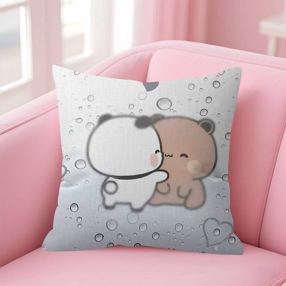 Cute Bubu Dudu Cushion Cover Pillow Cover Decor Pillowcase Printed Cushion Case For Couch