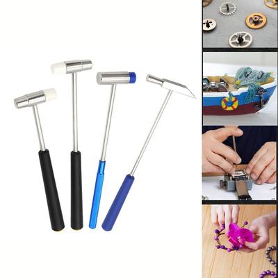 177mm A Hammer 198mm Wie Abgebildet DIY Metall Gummihammer