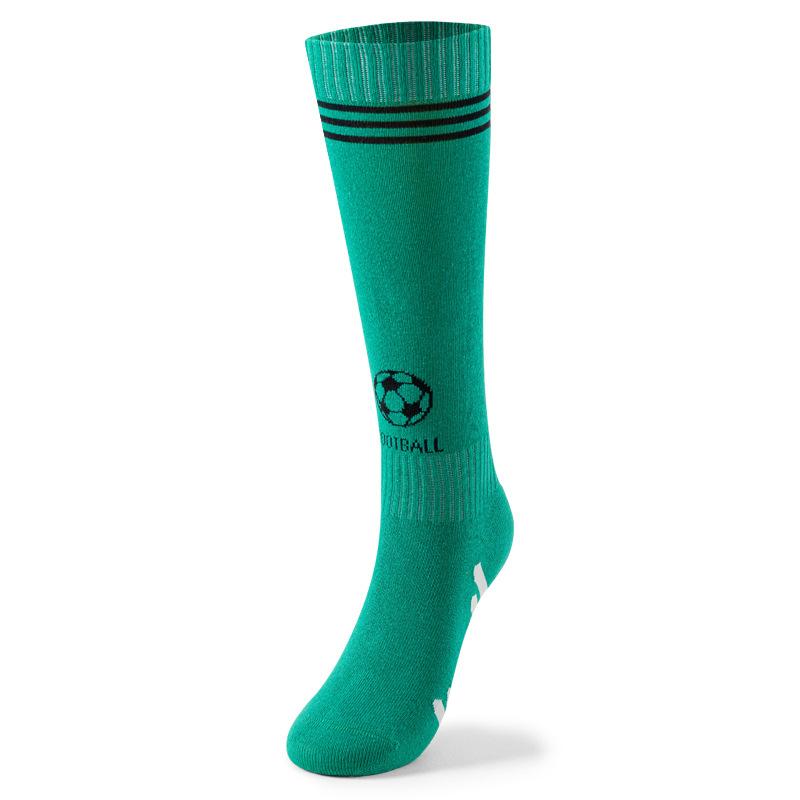 Spring And Summer Children'S Football Socks Thin Boys And Girls Medium And Small Children Classic Striped High Tube Sports Calf Cotton Socks Sweat